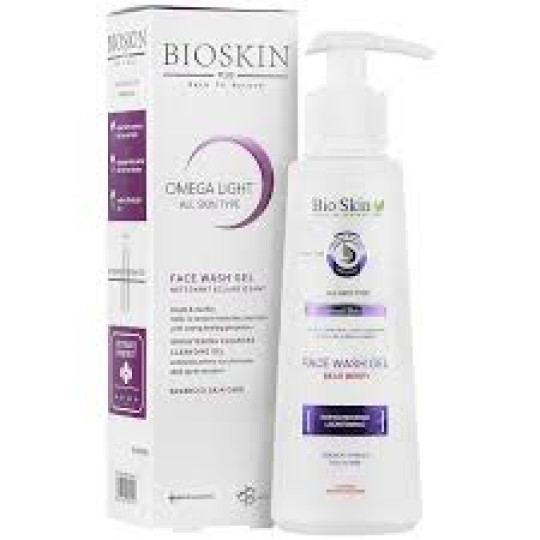 ژل شستشوی روشن کننده بایو اسکین پلاس شفاف کننده پوست 200ml